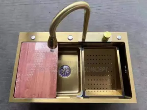 Gold Multifunction Kitchen Sink