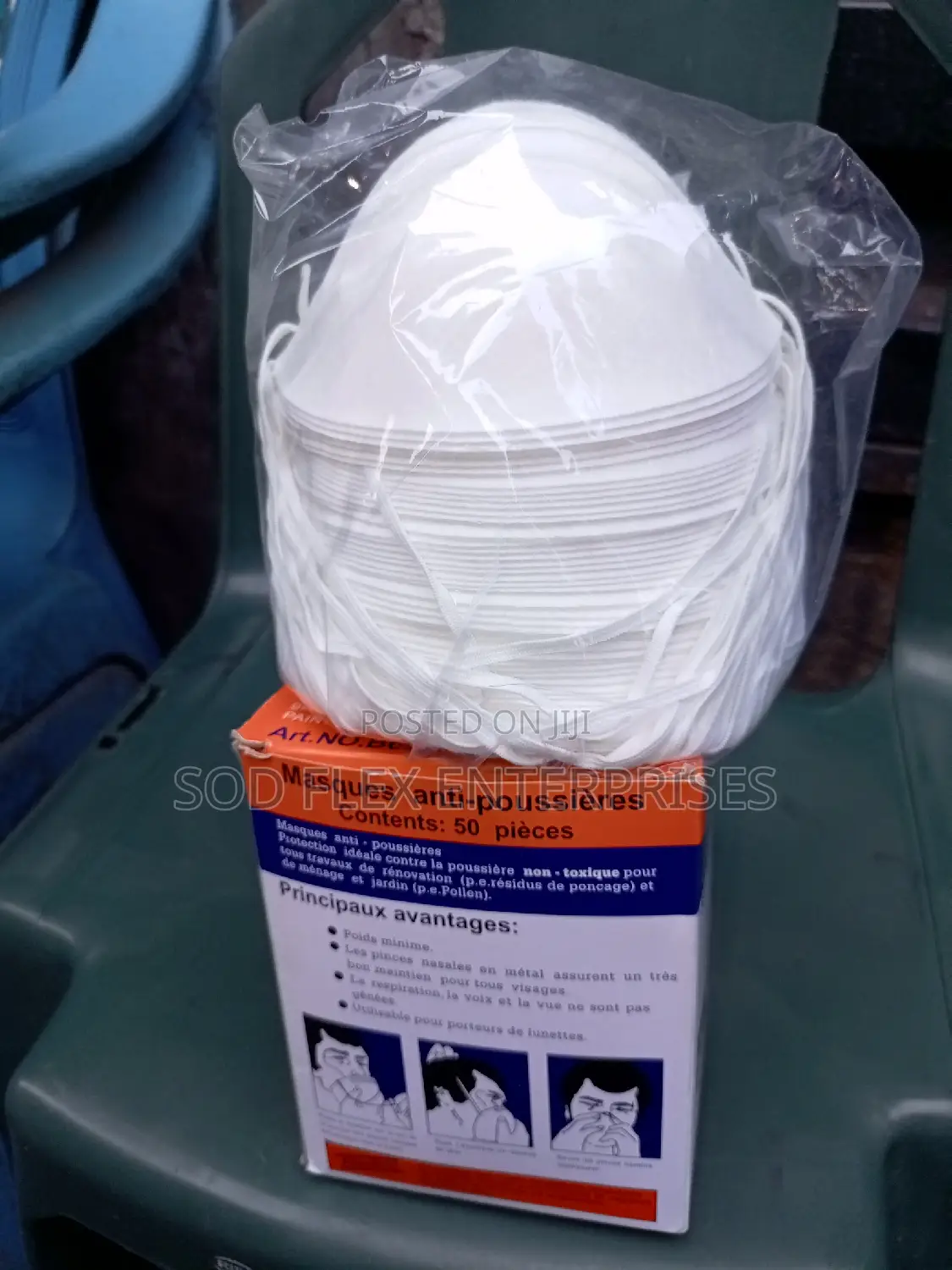50 Pieces Durable Nose Mask