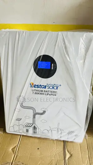 Restar 7.68kwh 48volt Lithium Battery With 5 Years Warranty