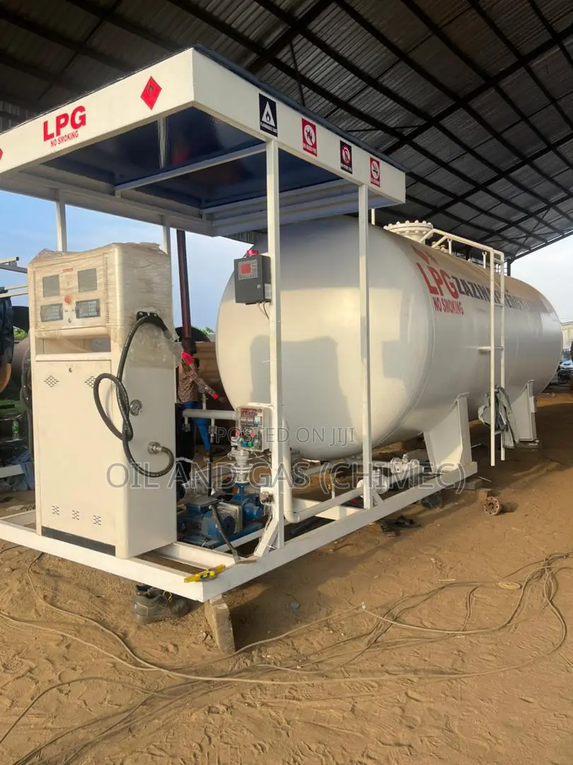 Fully Customize 10tons Button Press LPG Skid