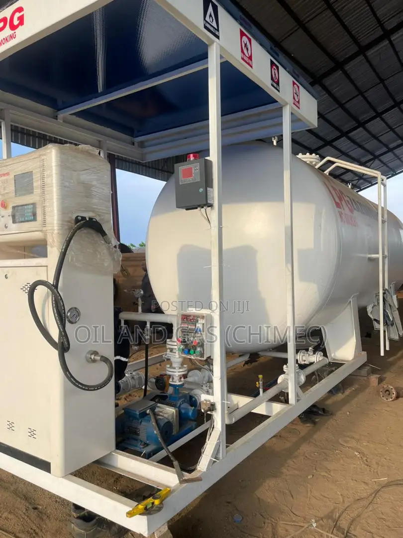 Fully Customize 10tons Button Press LPG Skid