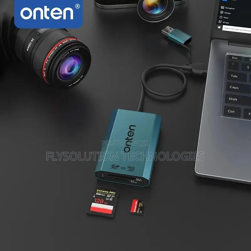 Onten Compact Flash SDXC Micro SDXC Card Reader