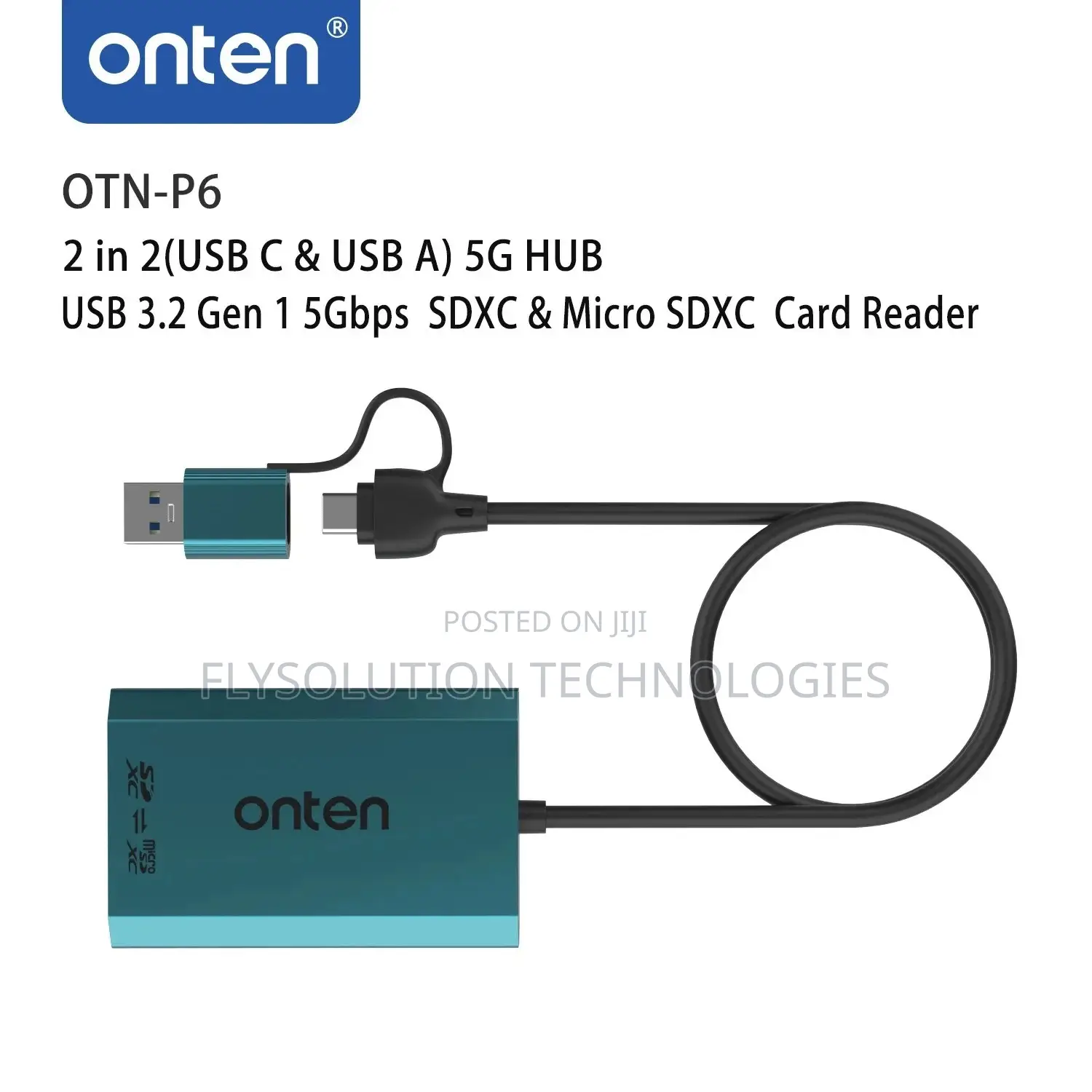 Onten Compact Flash SDXC Micro SDXC Card Reader