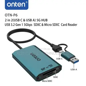 Photo - Onten Compact Flash SDXC Micro SDXC Card Reader
