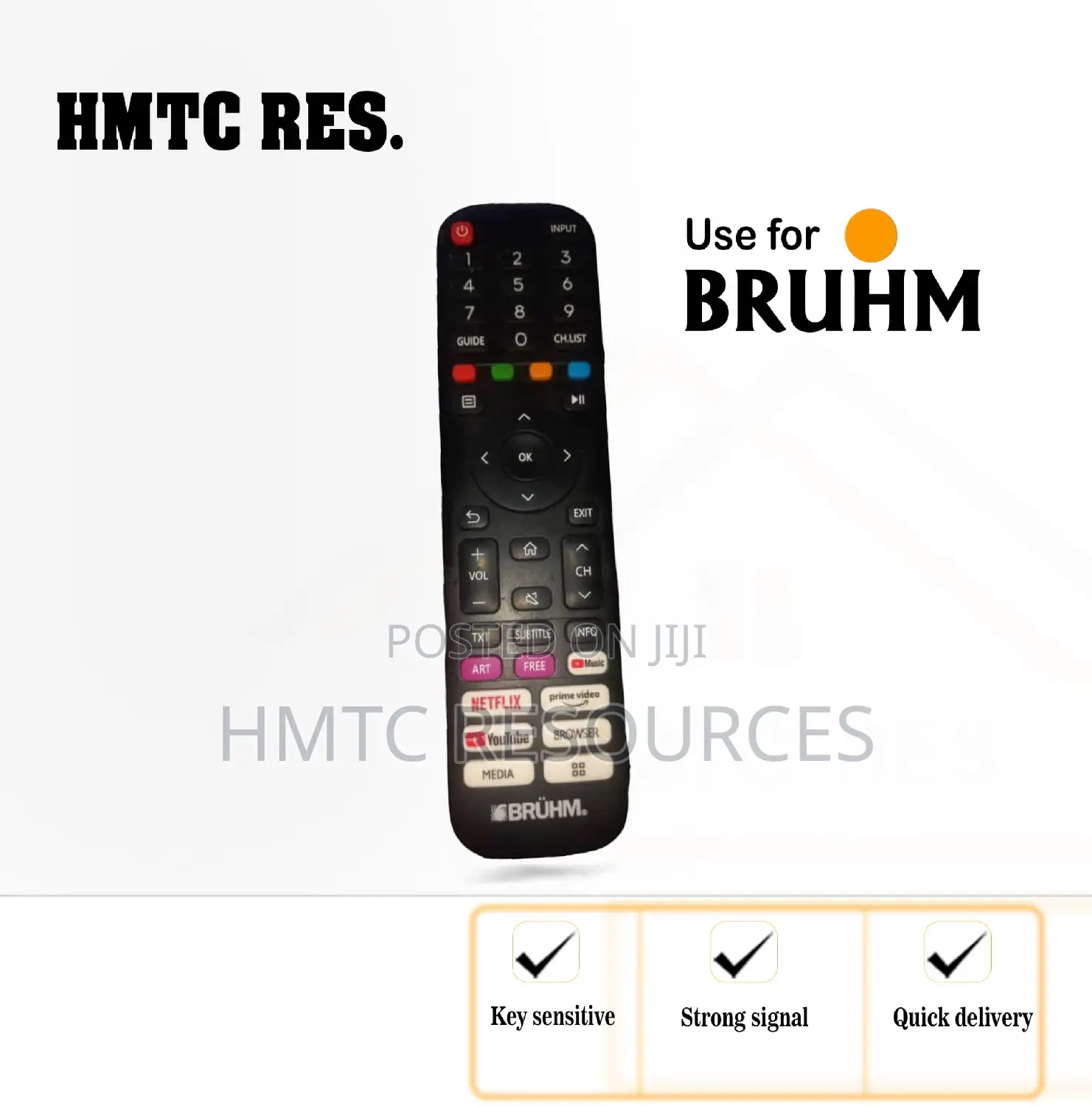Bruhm Smart Television Remote Control