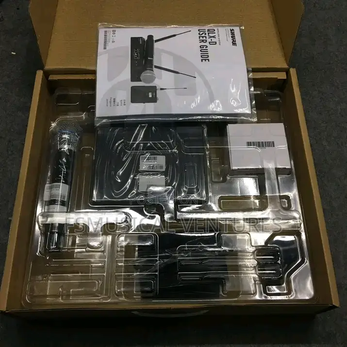 Shure QLXD24/B87A Handheld Wireless System With BETA 87A