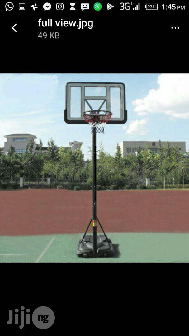 Fiber Glass Basketball Stand