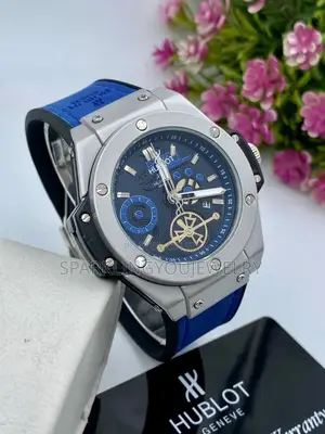 Hublot Leather Watch