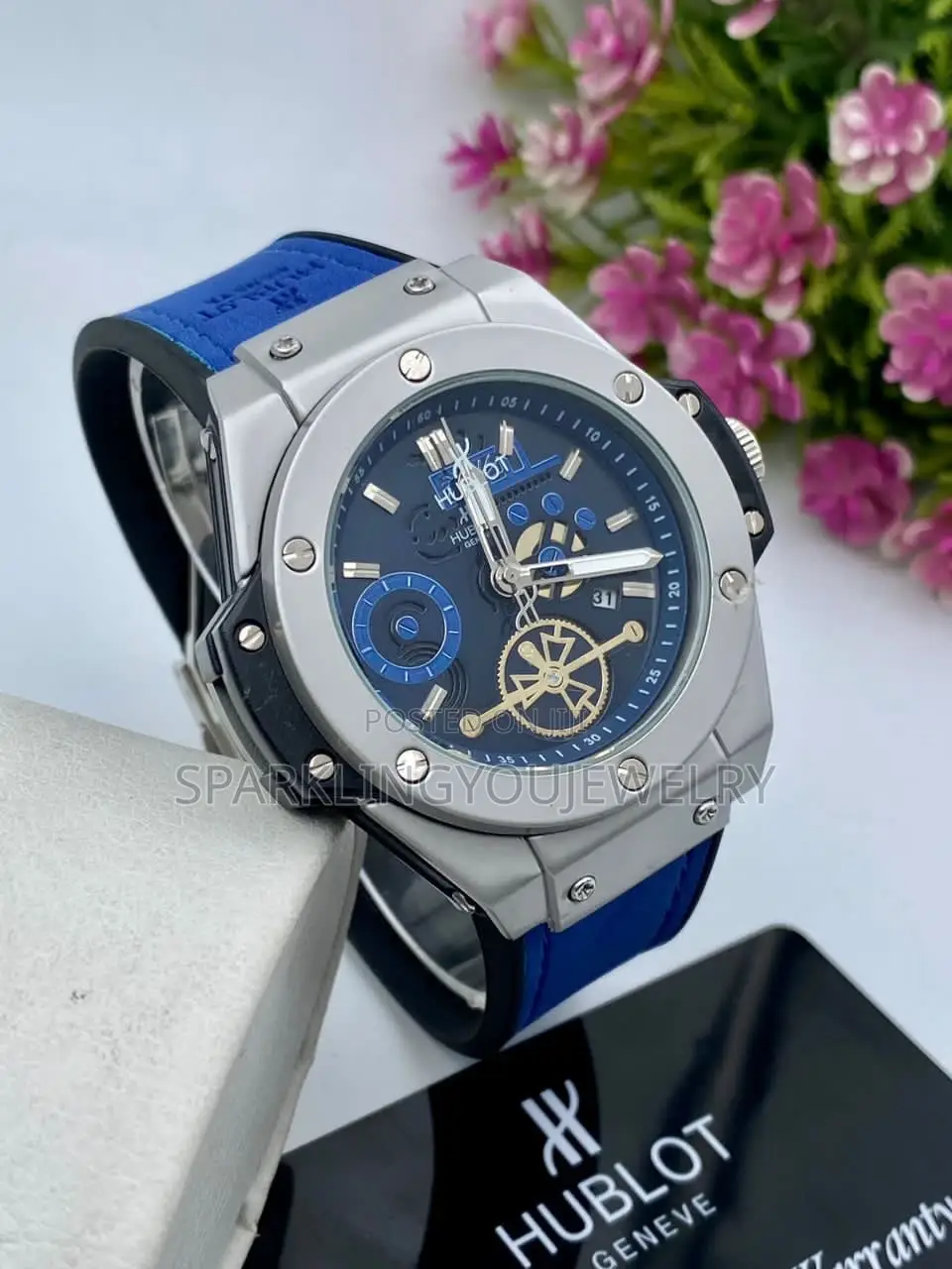 Hublot Leather Watch