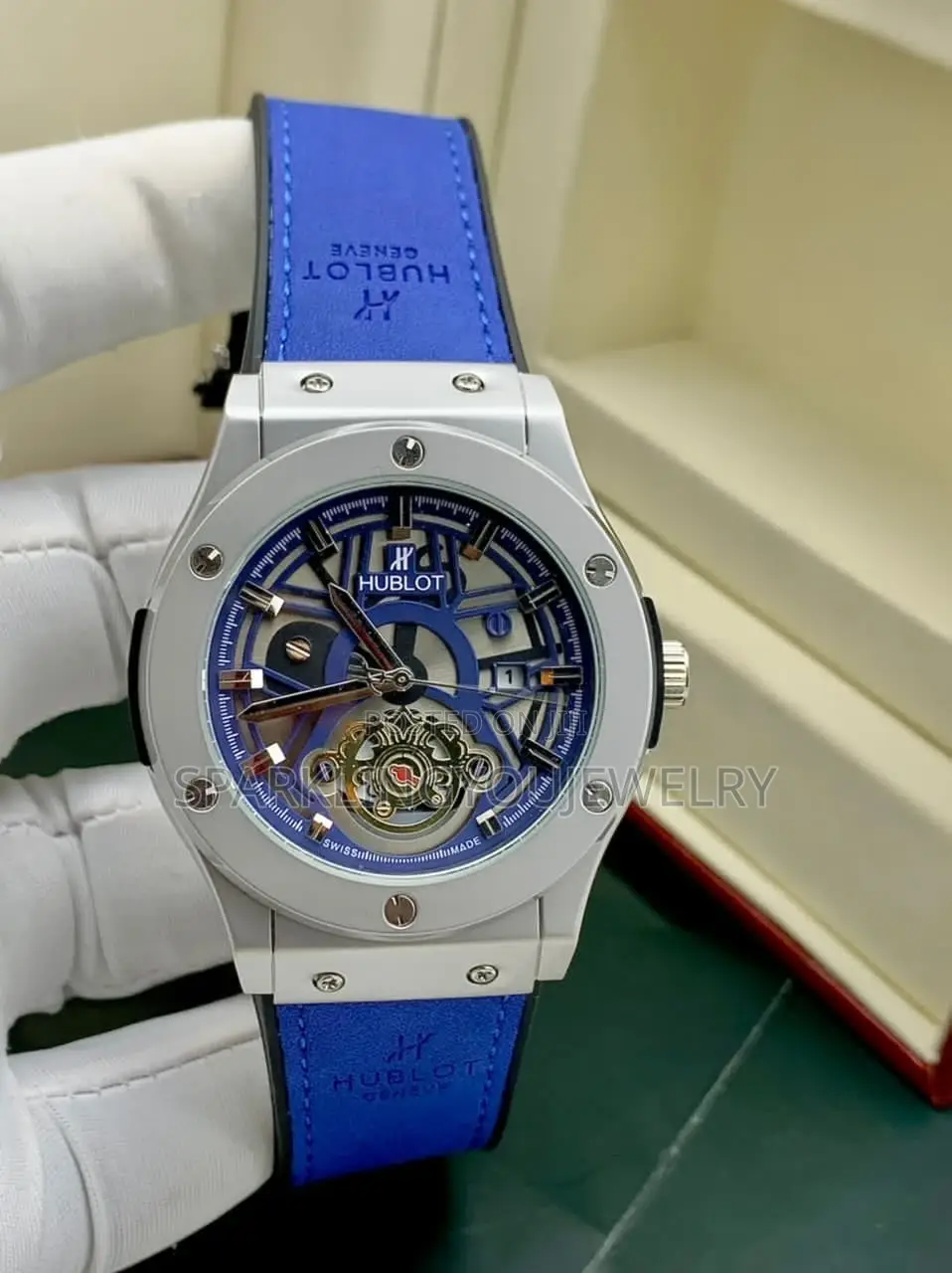 Hublot Leather Watch