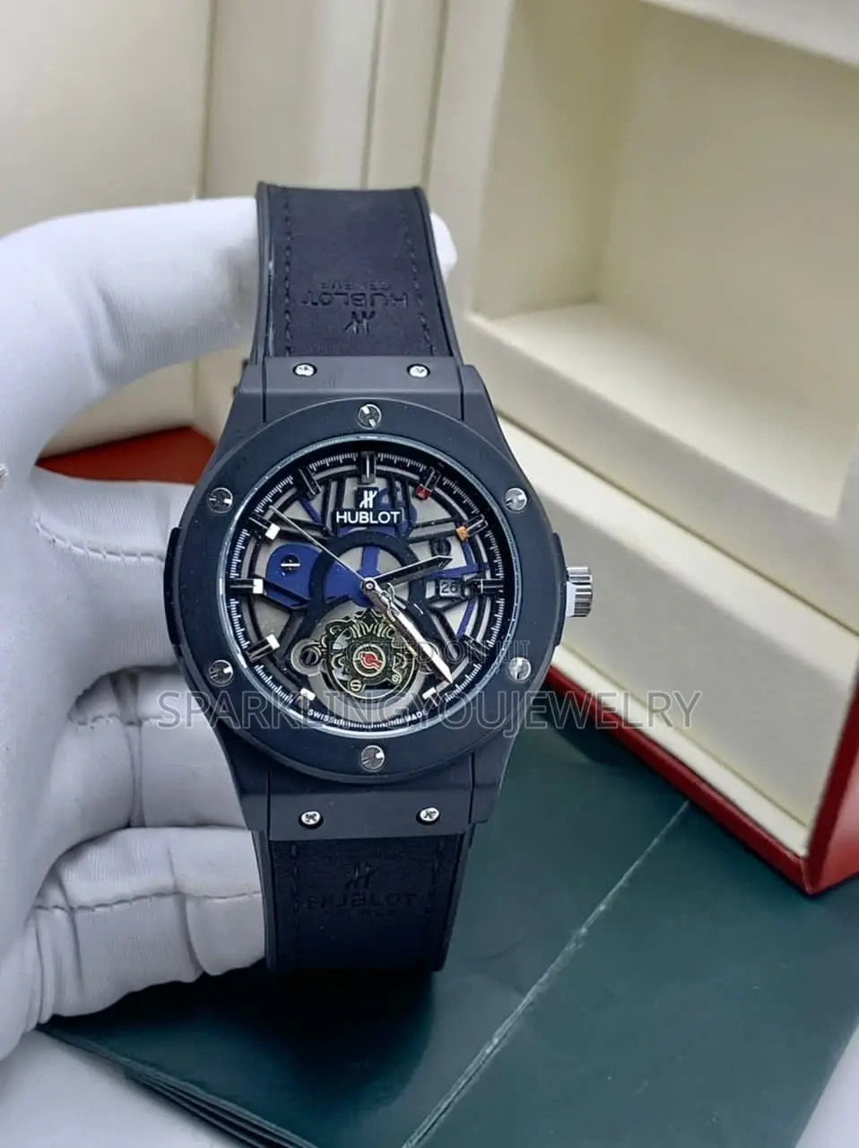 Hublot Leather Watch