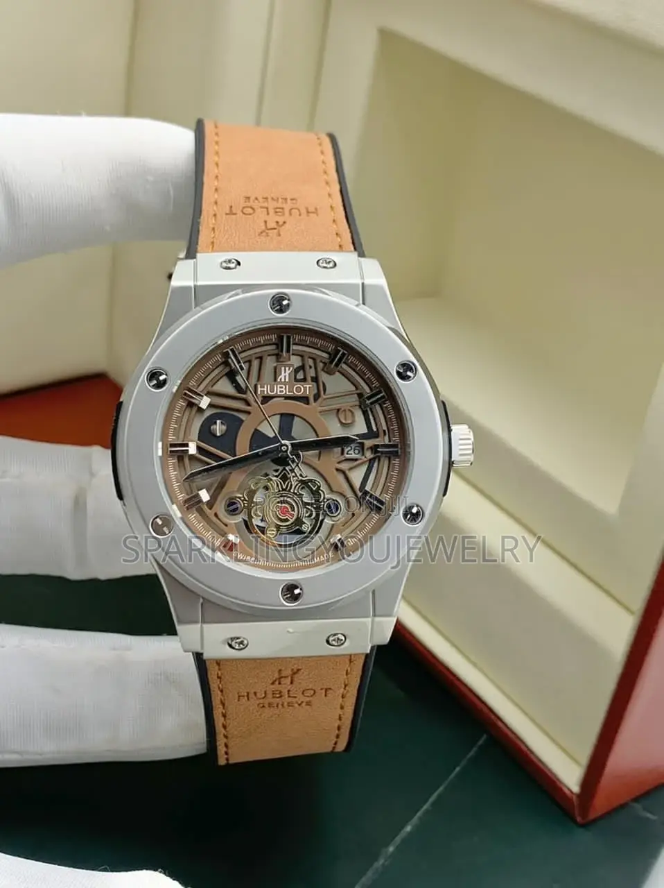 Hublot Leather Watch
