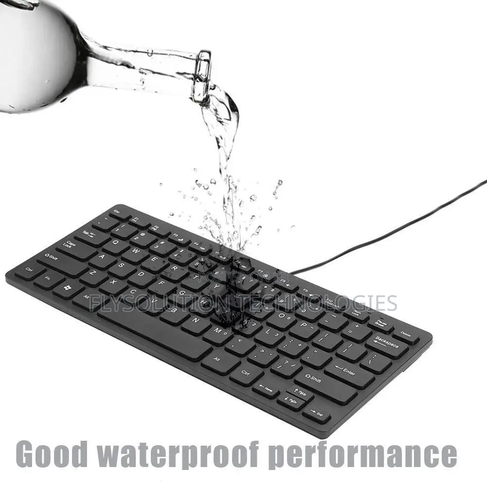 Super Slim USB Mini Wired Keyboard