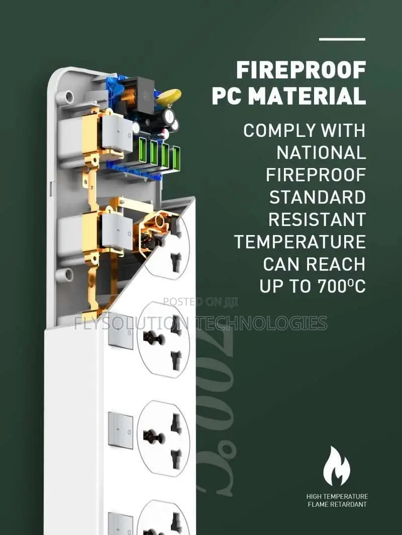 LDNIO Socket 4 Socket + 4 USB Port 4 + 4 USB AUTO ID