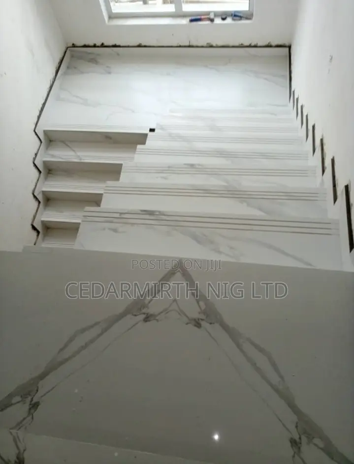 White Staircase