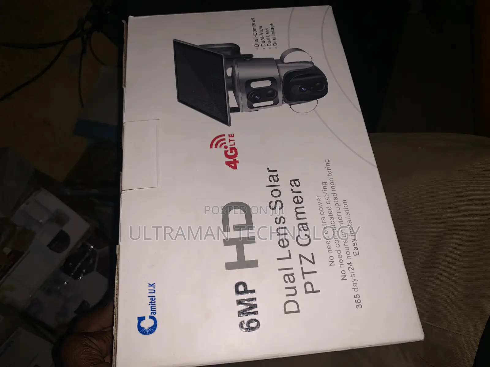 6mp Dual Lens Solar PTZ Camera