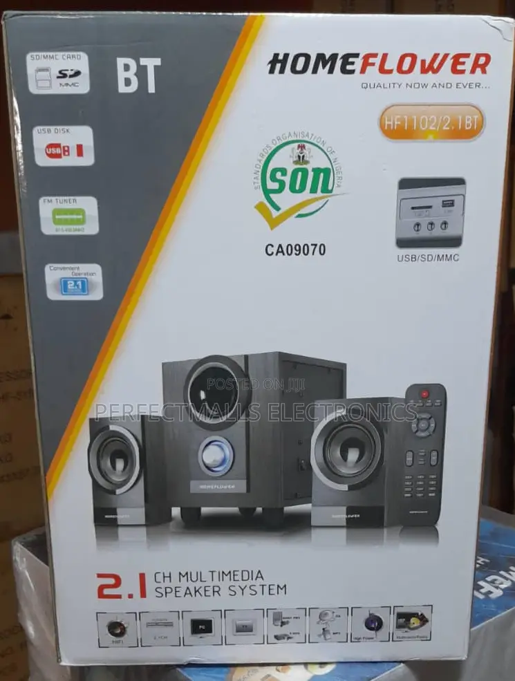 2.1ch Multimedia Bluetooth Speaker System