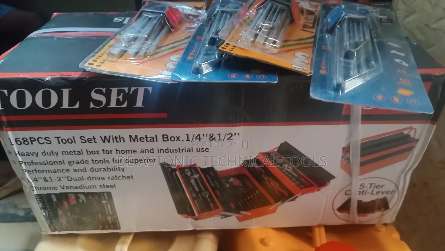 168pcs Mechanical Tools Set