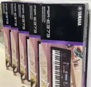 Yamaha PSR-E373 Keyboard With Adapter