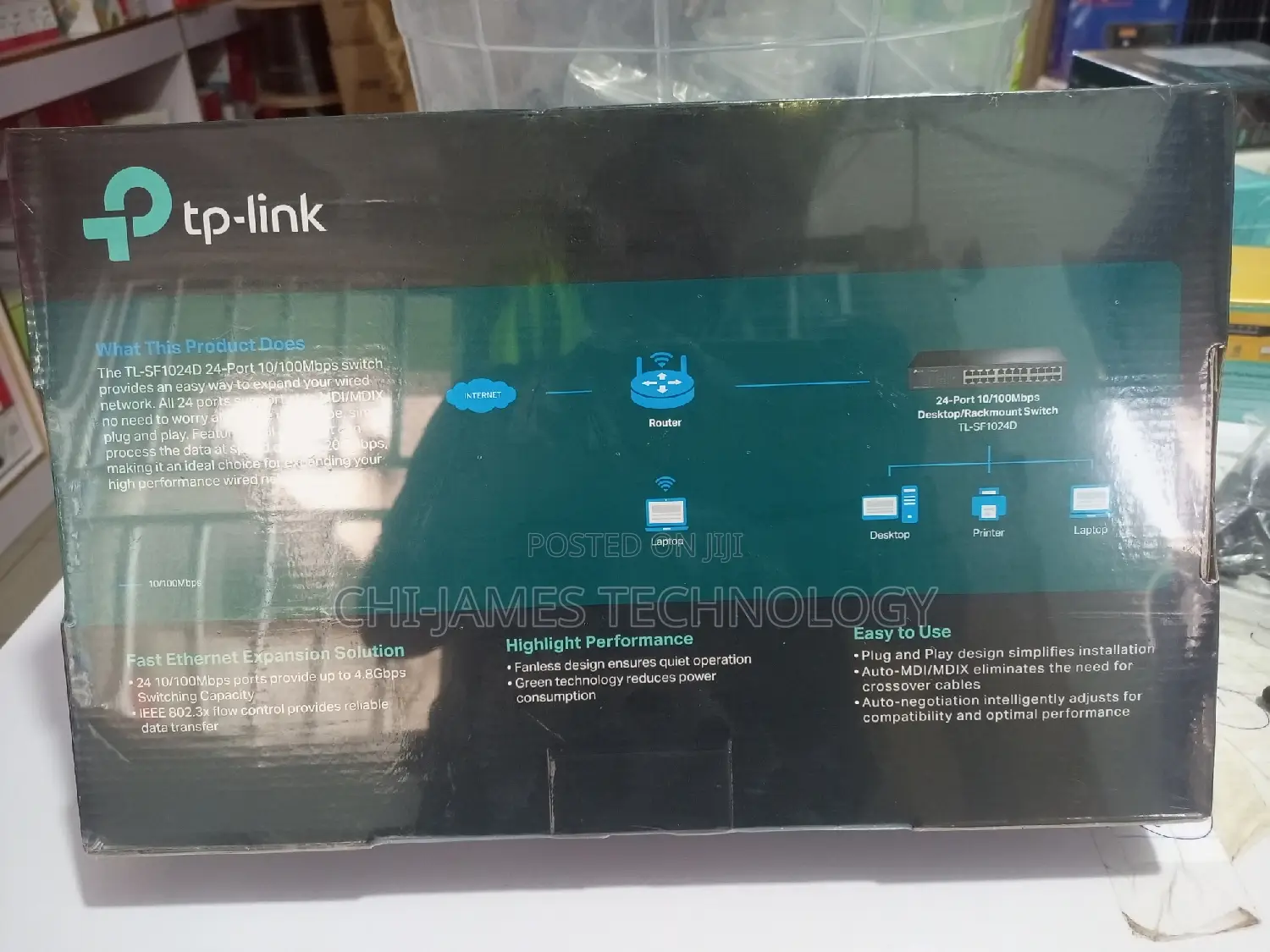 24port Desktop /Rackmount Switch