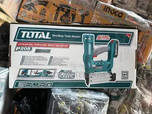 TOTAL Lithium-Ion Cordless Brad Nailer Kit 20V / 2ah