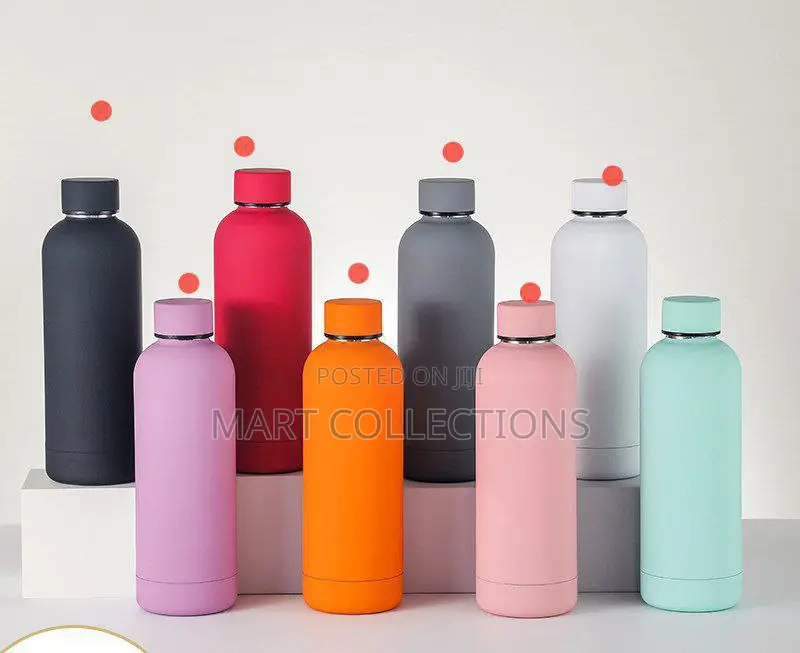 500ml Matte Water Bottle Vacuum Flask