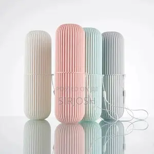 Potable Toothpaste and Brush Holder