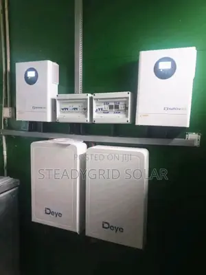 Robust 10kva Solar Inverter Setup With 15kwh Lithium Battery