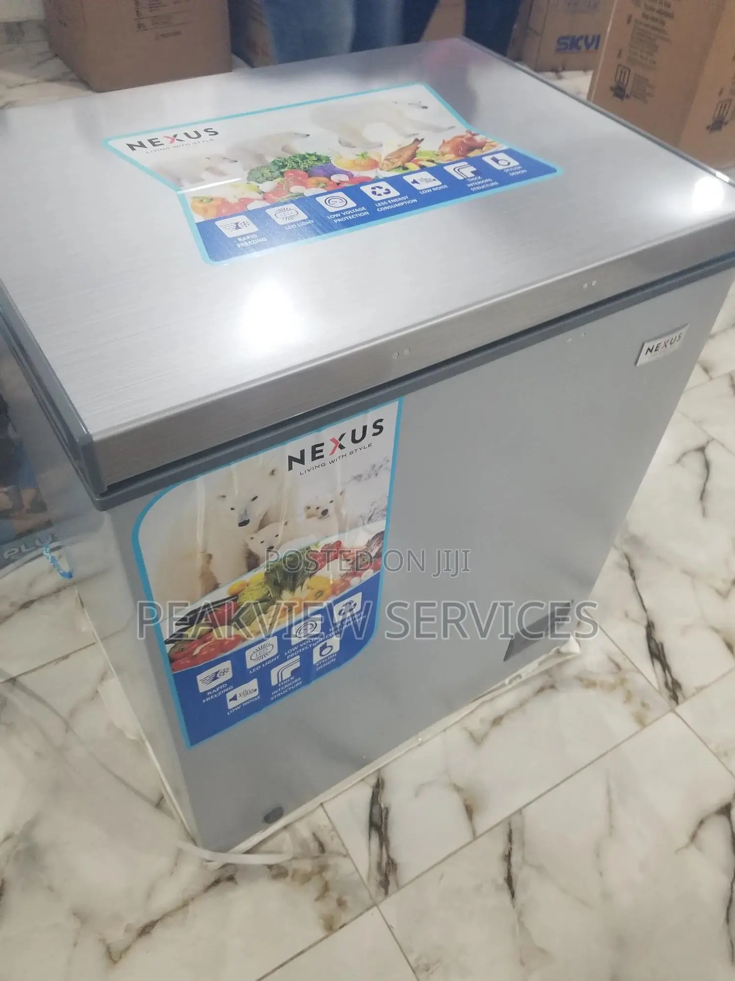Automatic Lock Nexus 150litres Chest Freezer