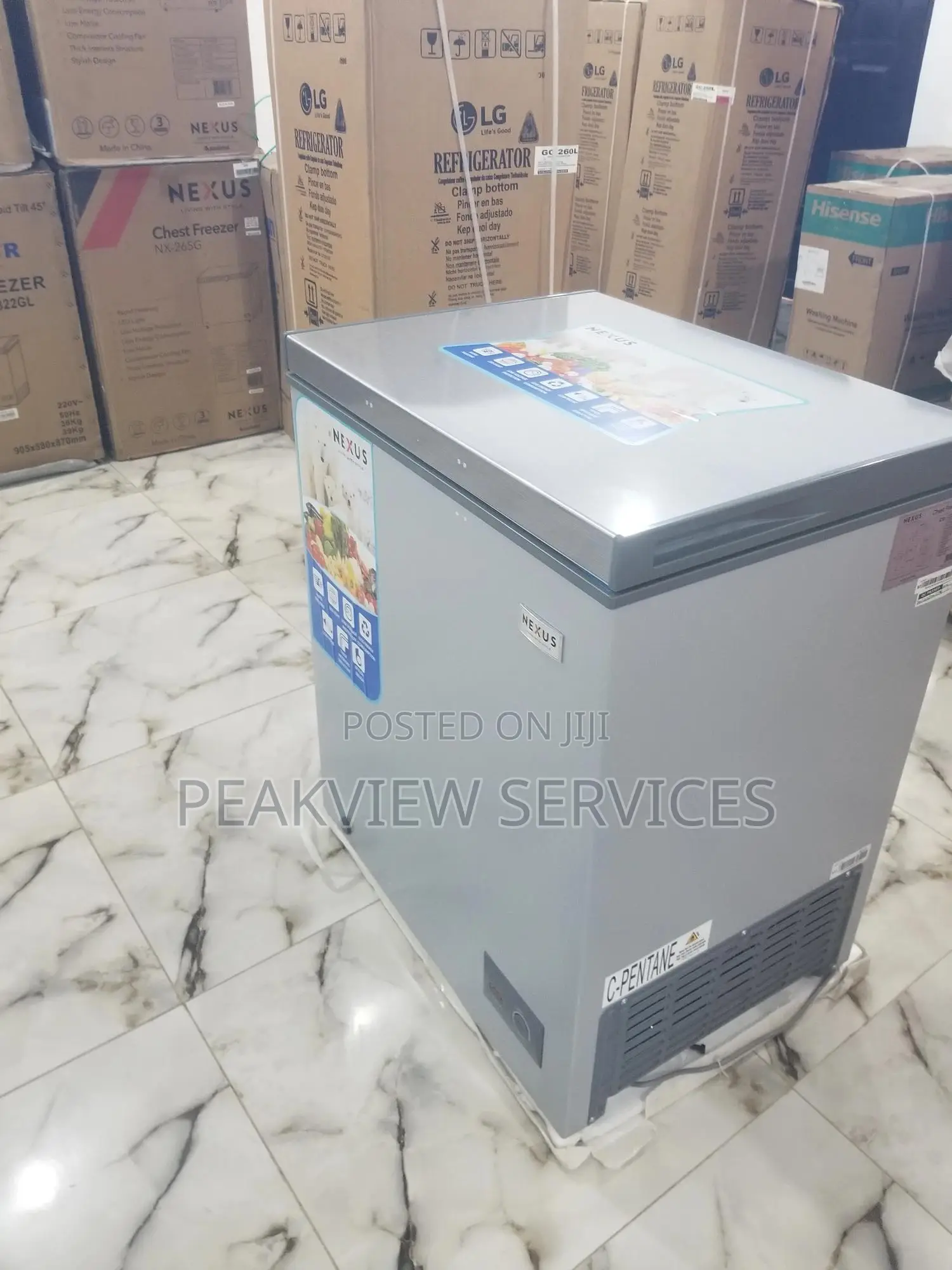 100% Unique and Effective Nexus 150litres Chest Freezer
