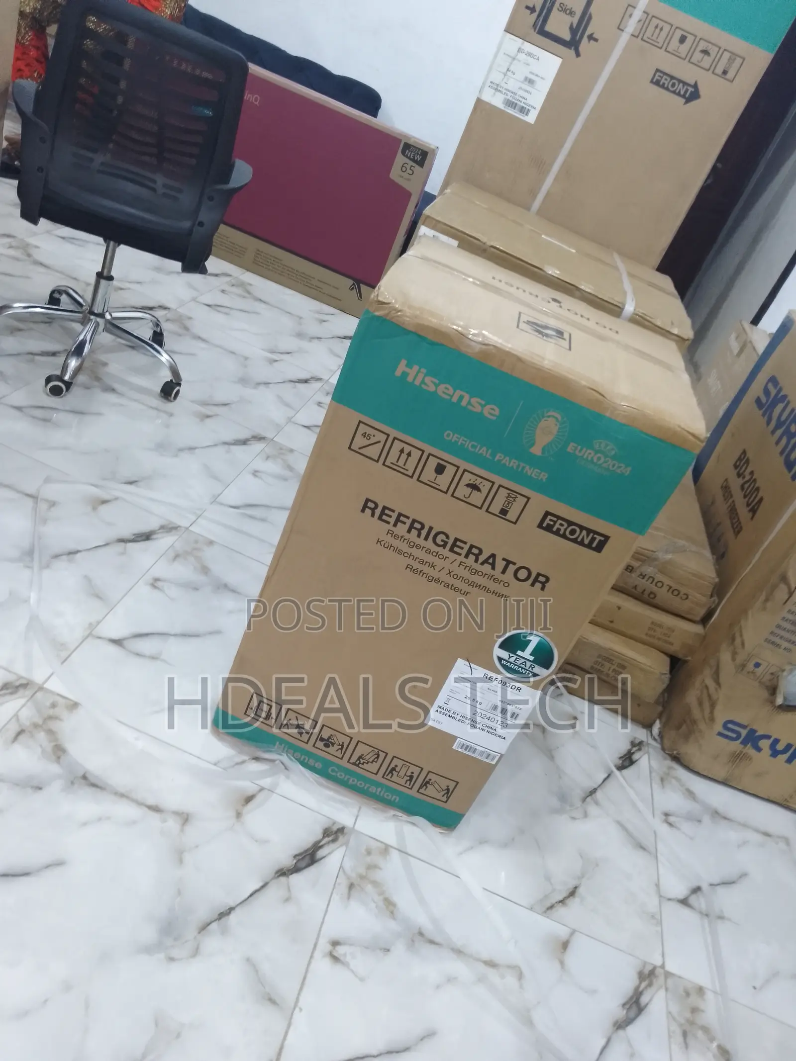 Fast Freezing Hisense 90L Refrigerator(Ref093dr)