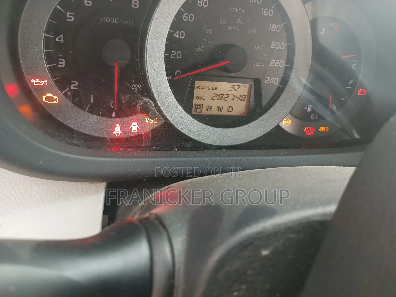Toyota RAV4 2007 Red