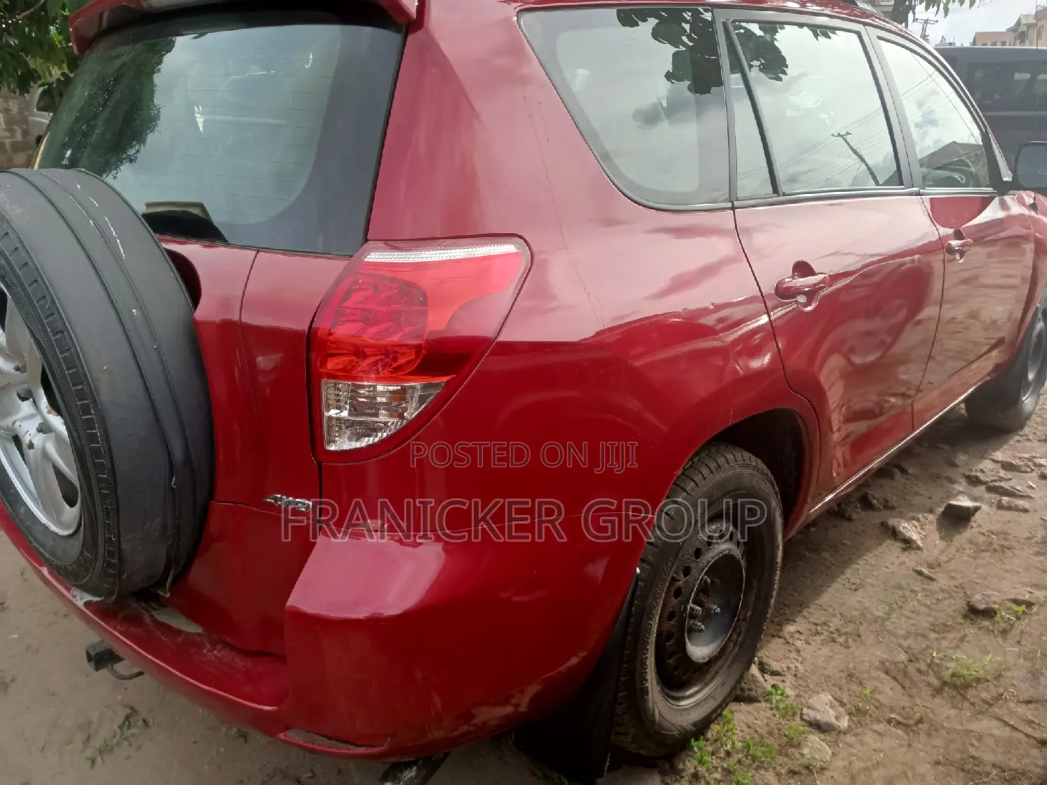 Toyota RAV4 2007 Red