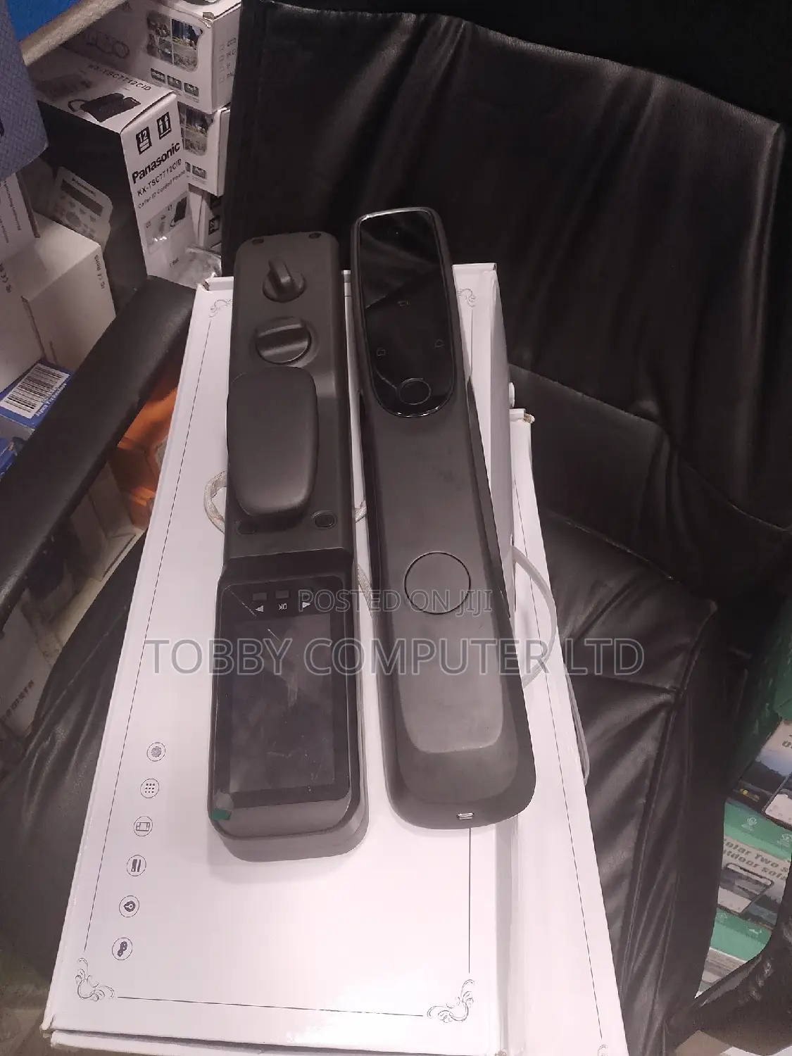 Smart Lock Door With Camera Finger Print