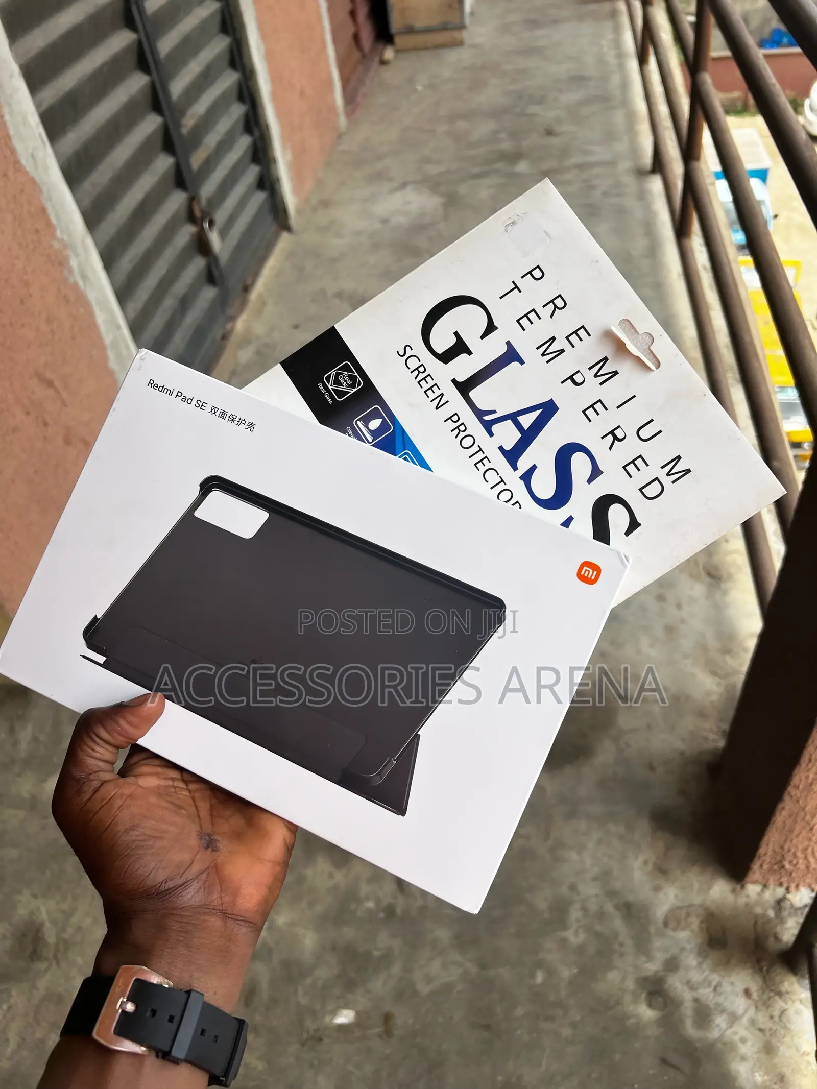 Redmi Pad SE Case Screen Protector (Combo Pack)