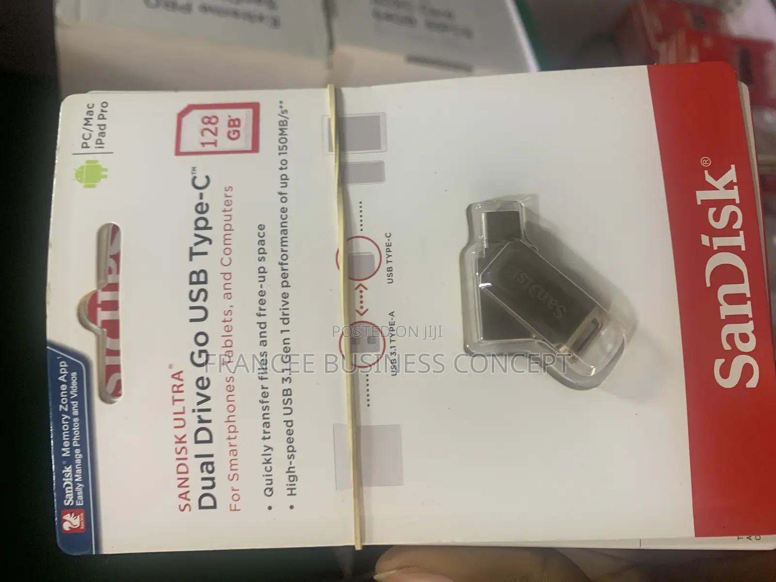 Sandisk Ultra Dual Drive USB Type-C 128GB
