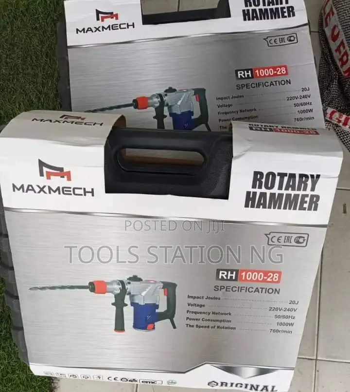 Maxmech 1000W, 28mm Rotary Hammer