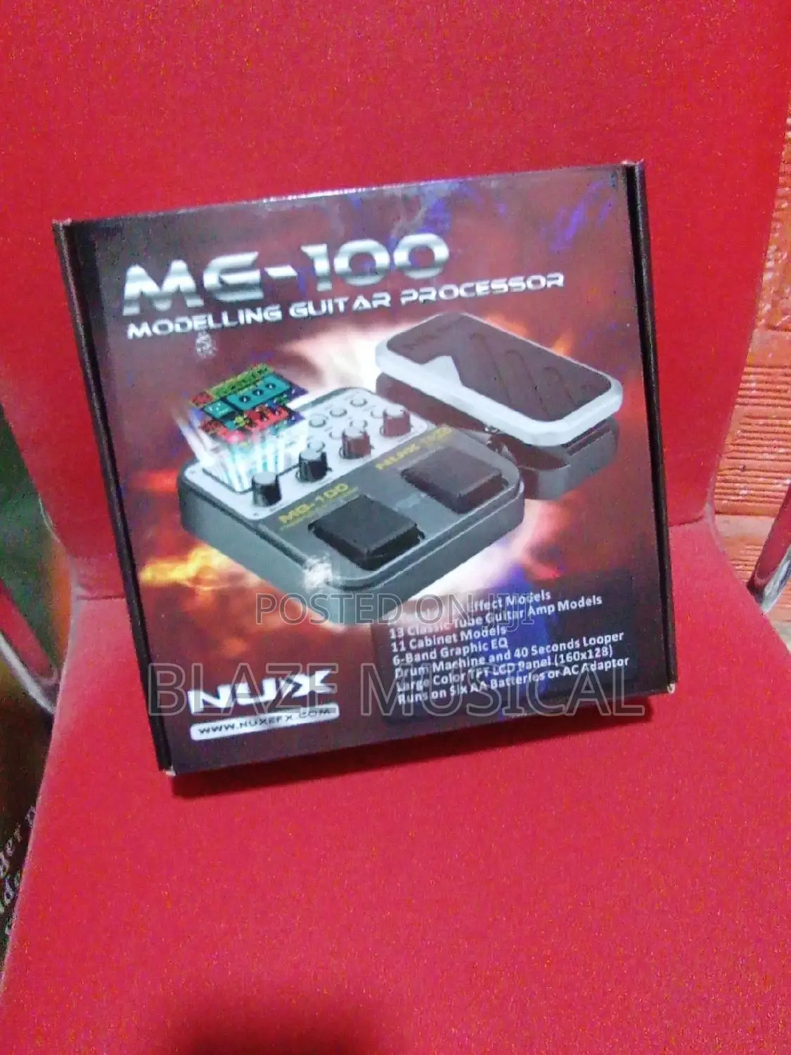 MG_100 Modelling Guitar Processor