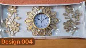 Dazzling Modernized Noiseless Movement Wall Clock With Dual