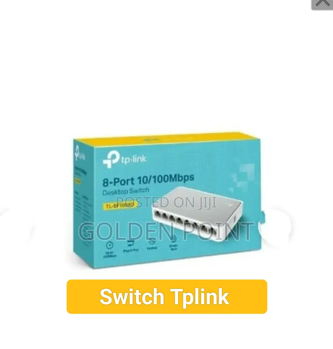 Tp-Link 8 Ports 10/100mbps Desktop Switch