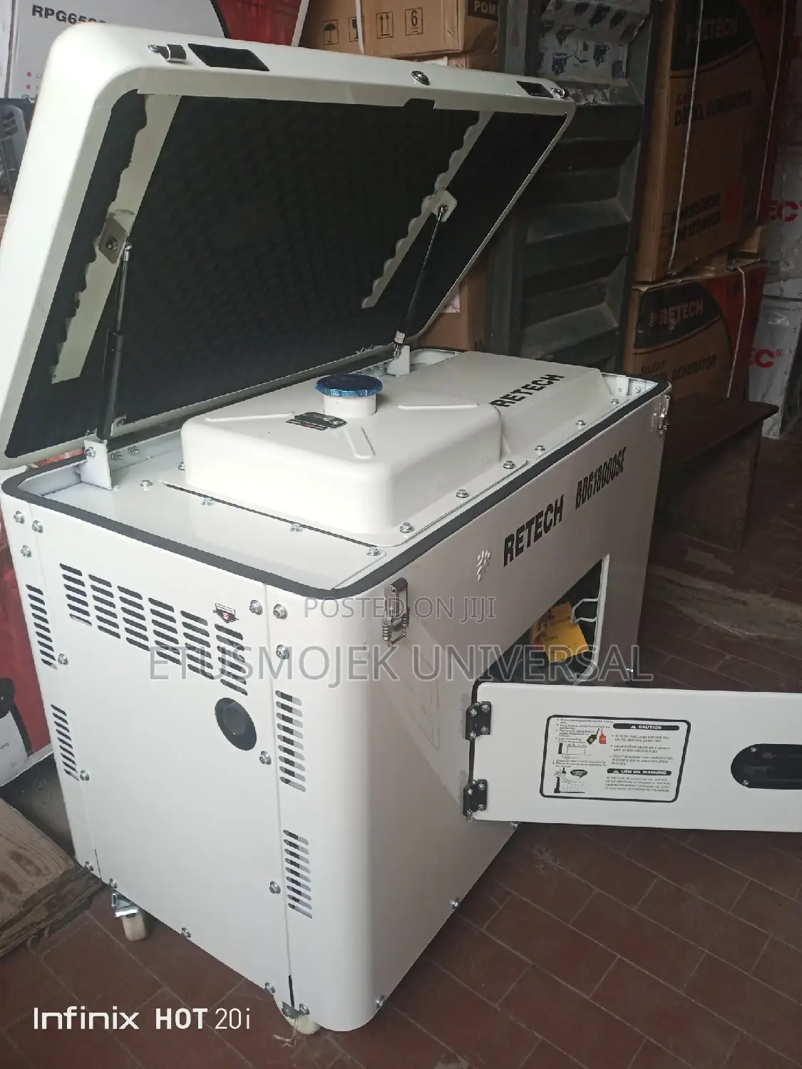 8kva Retech 3 Face Diesel Generator