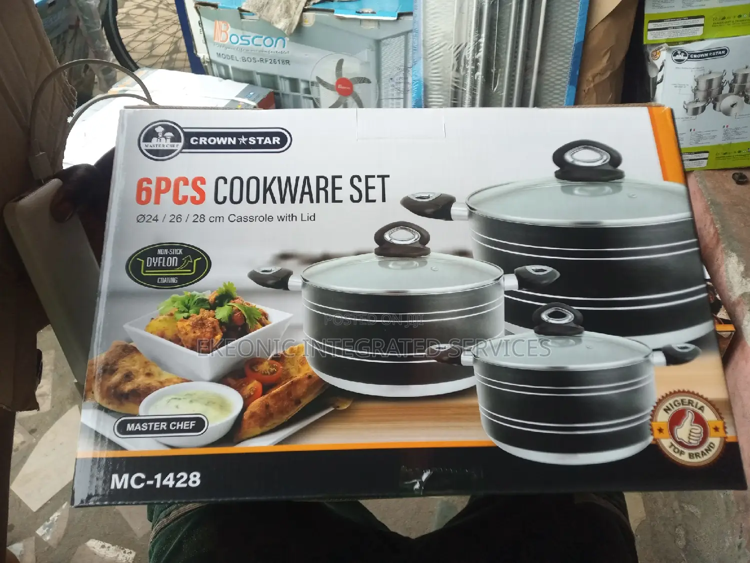 6pcs Cookware Set Crown  Star