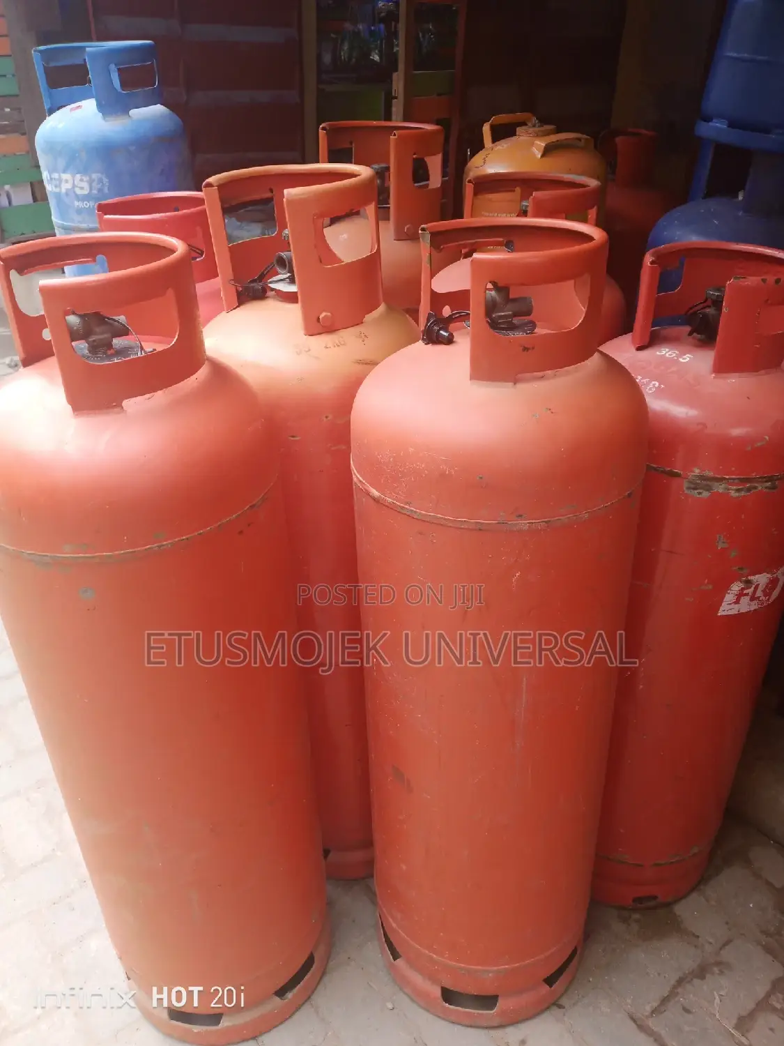Uk Used 50kg Gas Cylinders