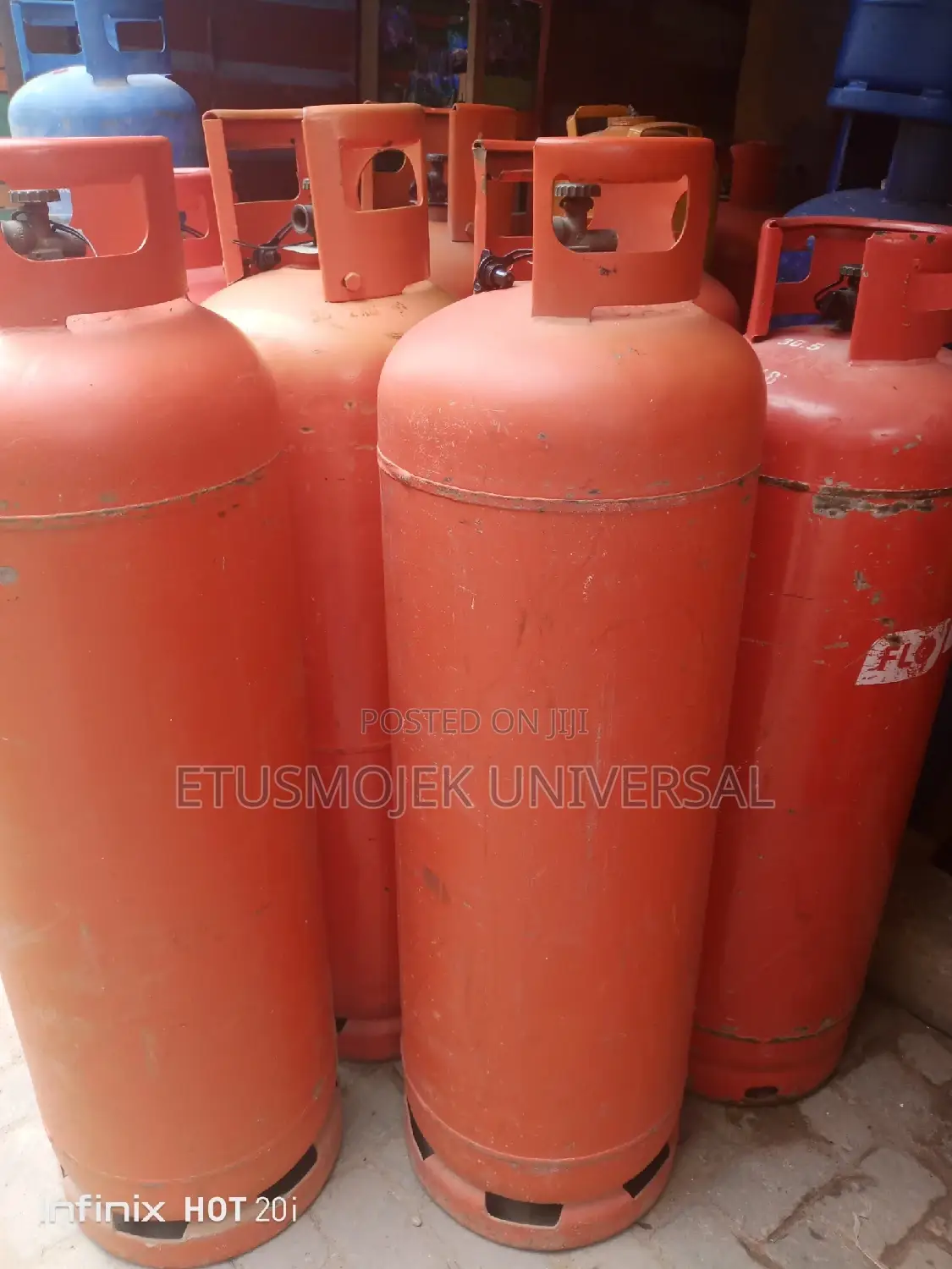 Uk Used 50kg Gas Cylinders