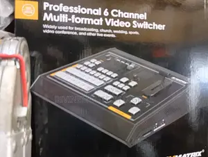 6 Channels Av Matrix Video Mixer With Recorder