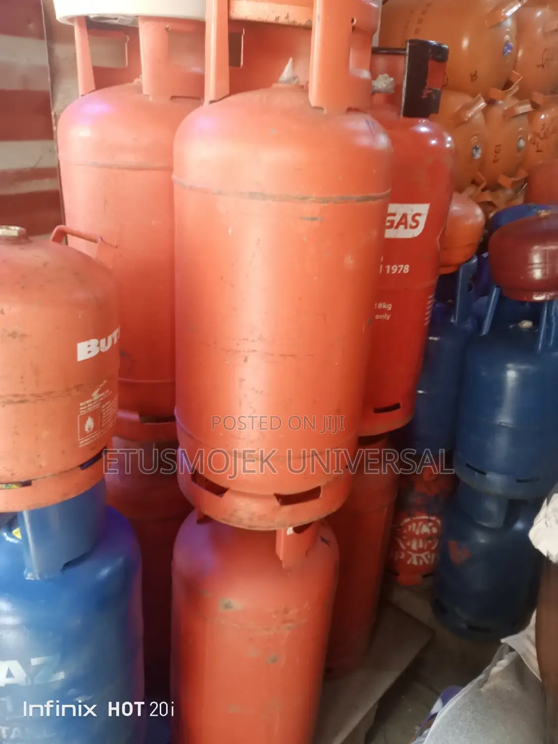 20kg Tokunbo Gas Cylinder