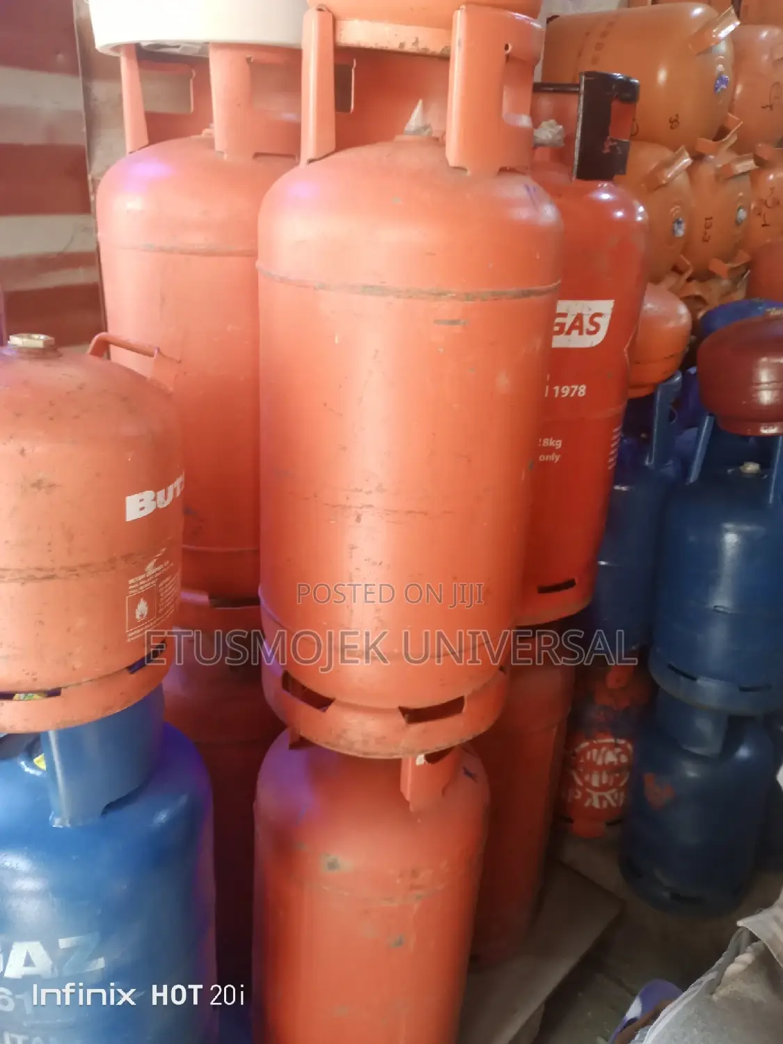 20kg Tokunbo Gas Cylinder