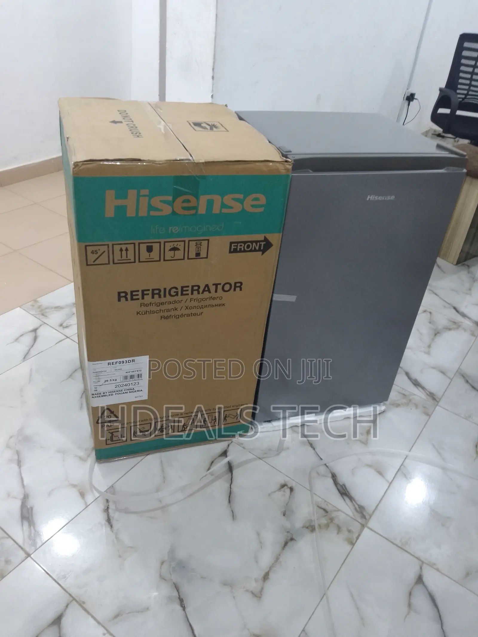 Hisense 90L Single Door Refrigerator