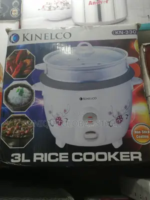 Kinelco Rice Cooker - 3 Liters- Electric Pot