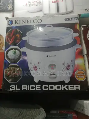 Kinelco Rice Cooker - 3 Liters- Electric Pot
